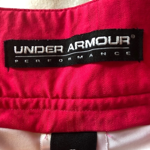 Under Armour Dk. Pink Tennis Pickle Ball Skirt Skort Side Zip Sz. 6 Athletic - Picture 5 of 5